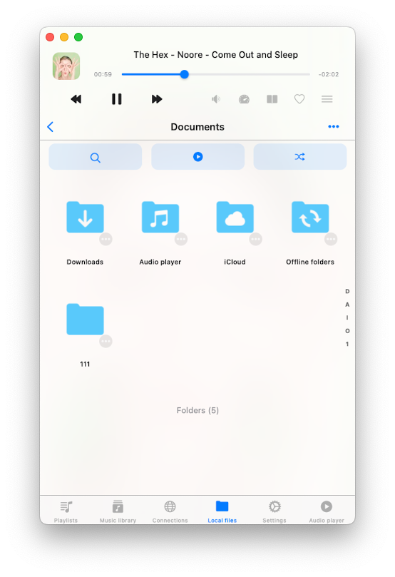 Special Folders In Local Files