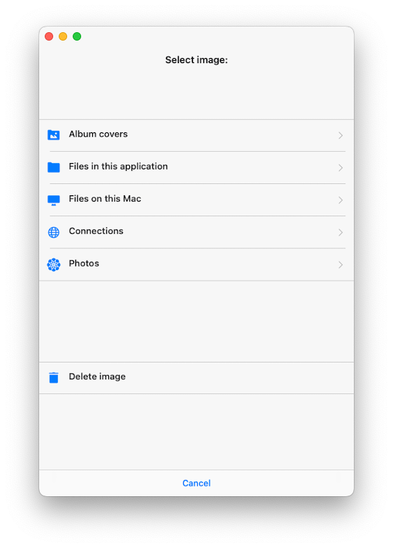 Changing Playlist Cover Image
