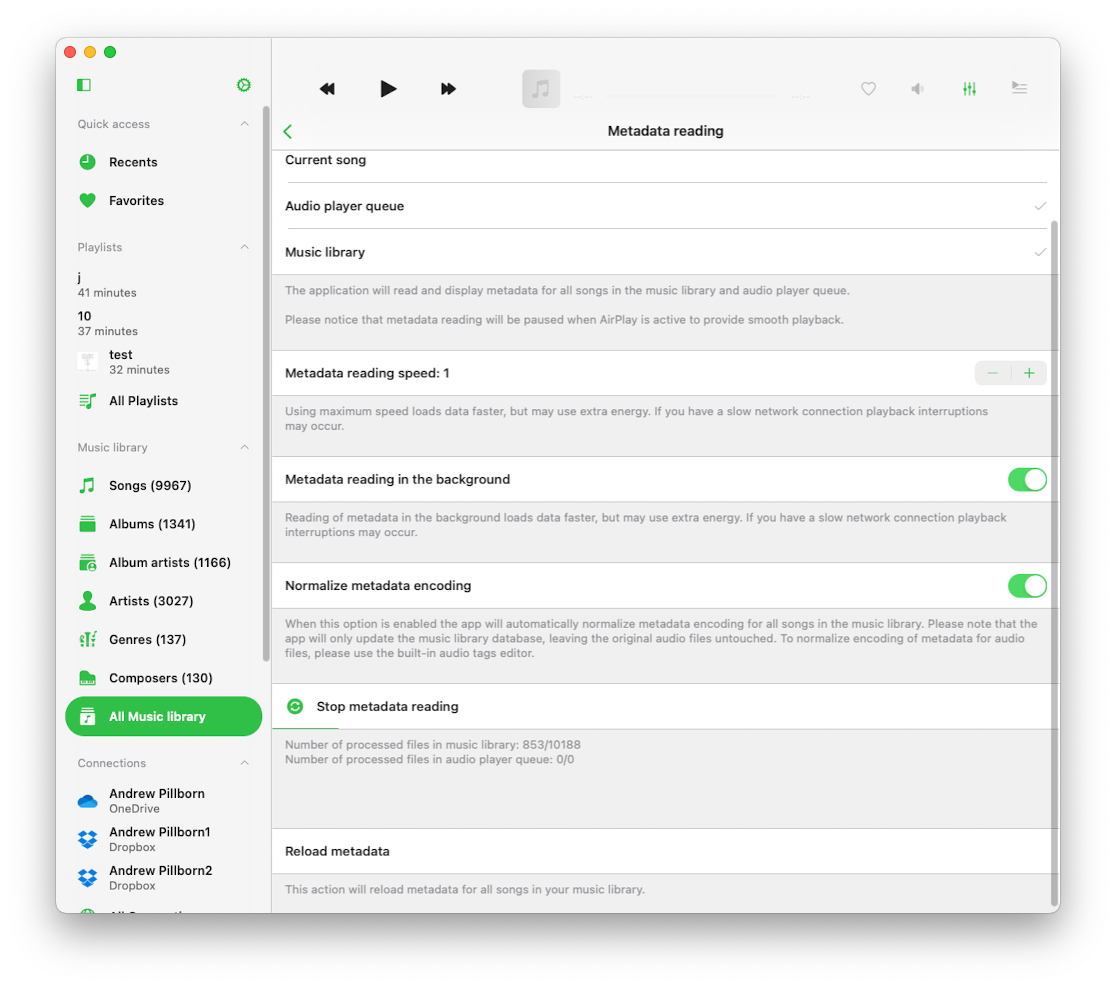 Metadata Synchronization