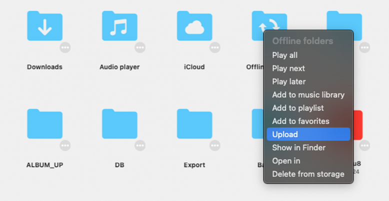context menu on mac