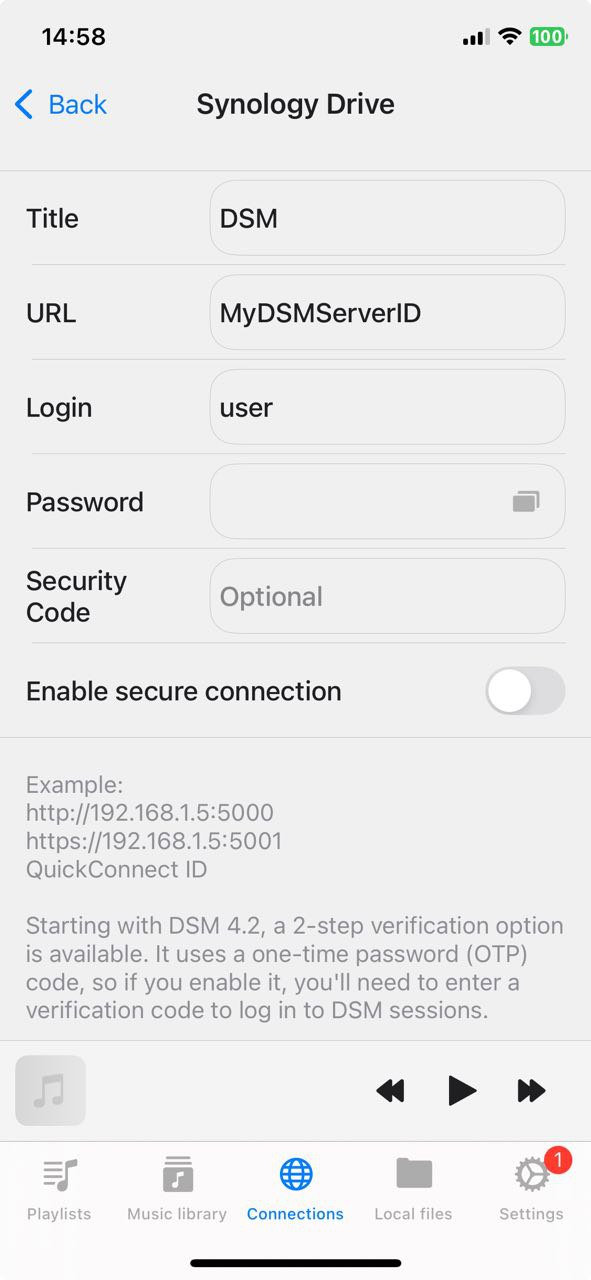 Automatic Connection
