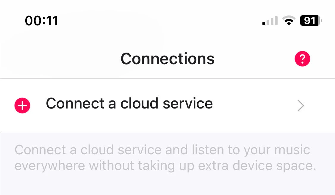 connect a cloud service