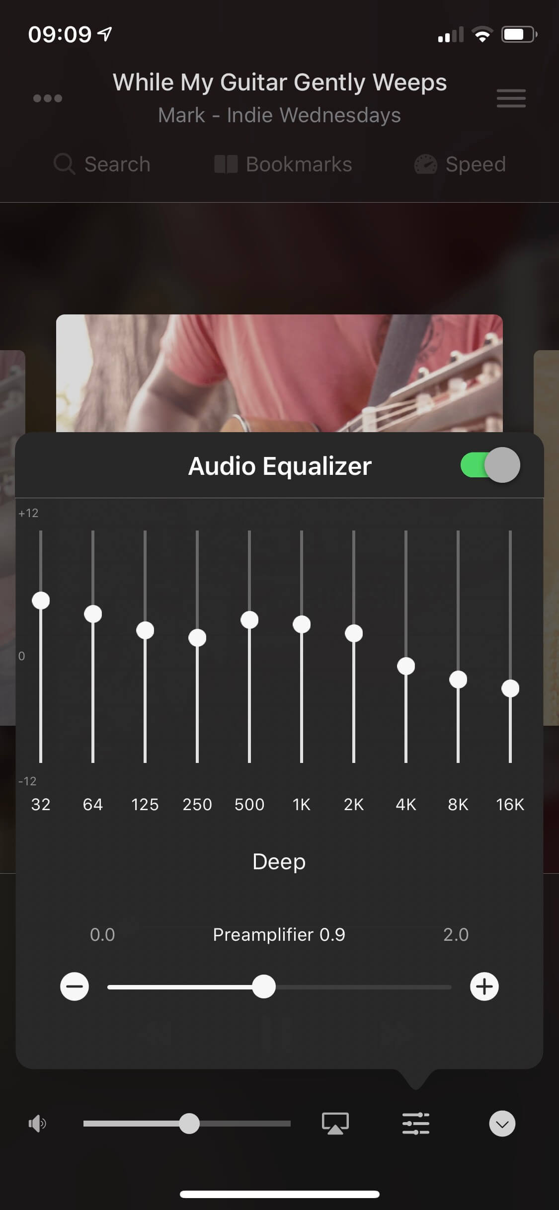 Evermusic + My Cloud Home: Equalizer
