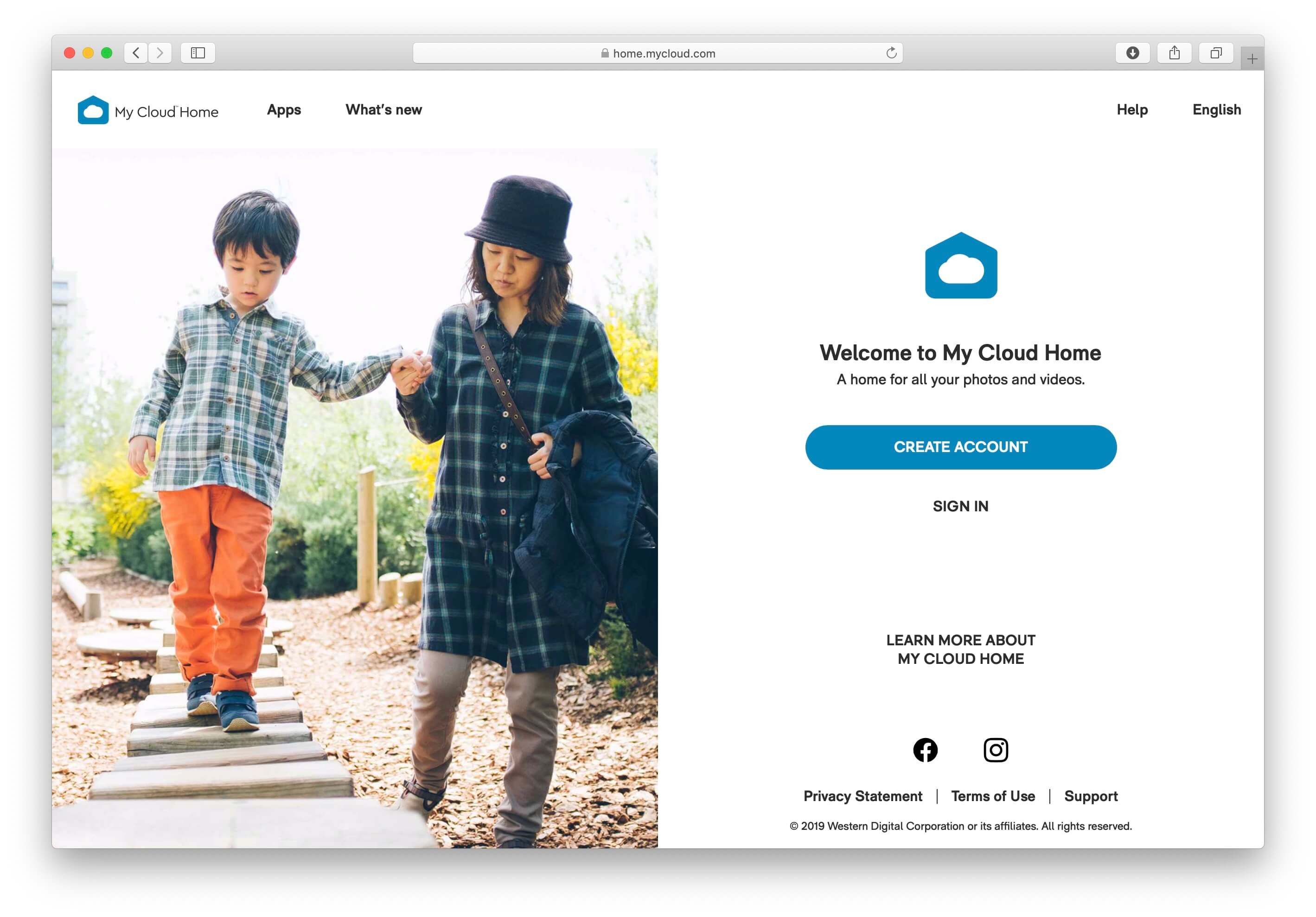 Evermusic + My Cloud Home: Sign In