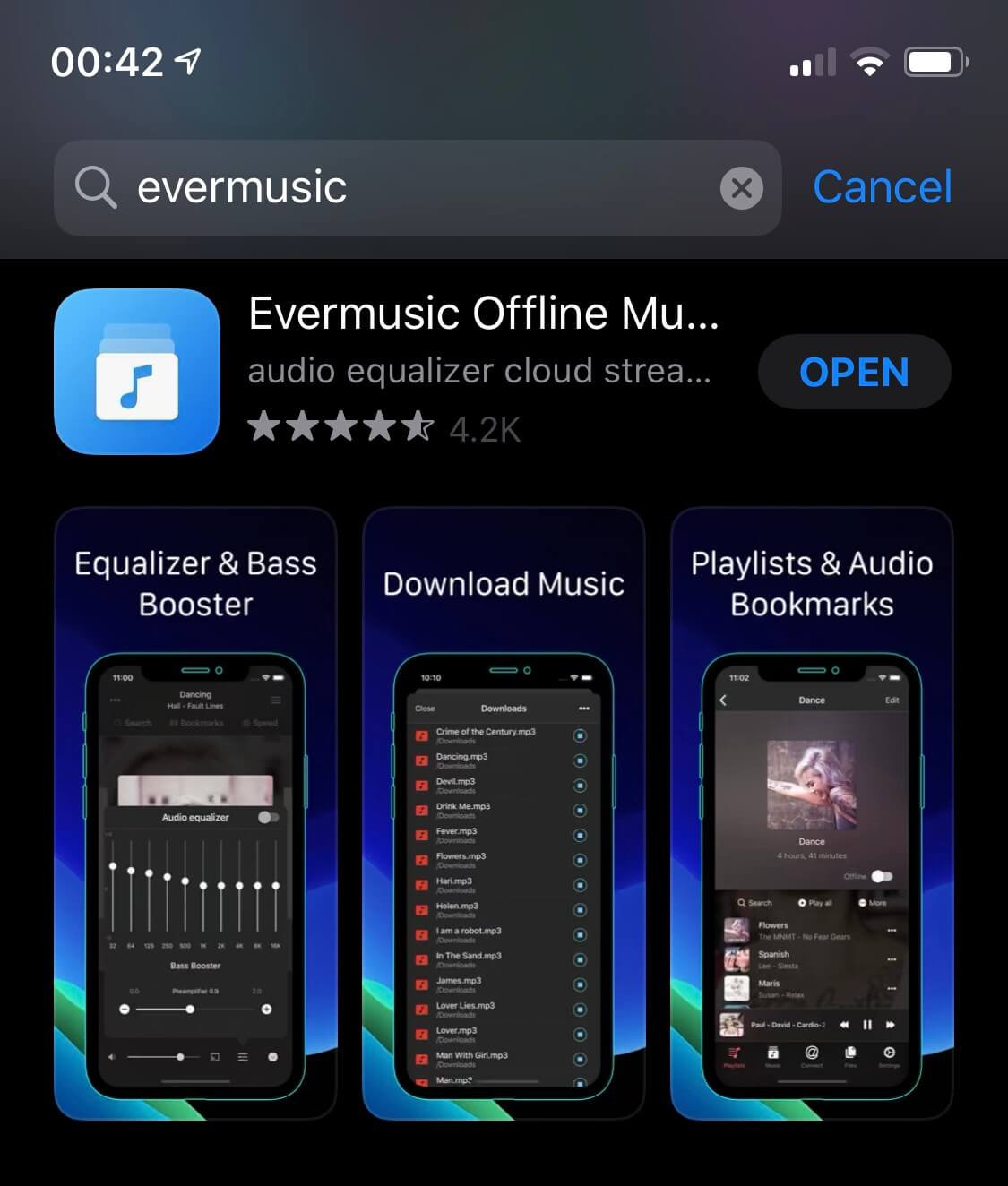 Evermusic on App Store
