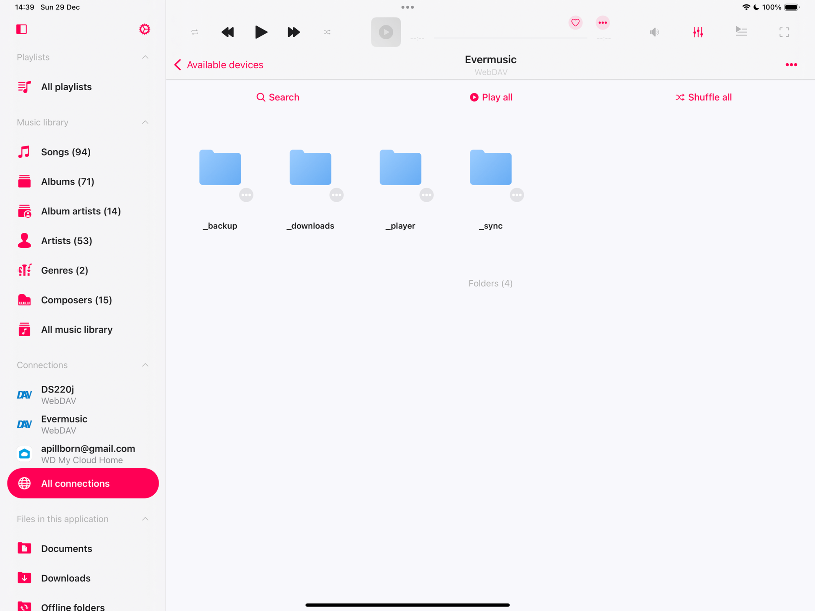 Connected to First Device