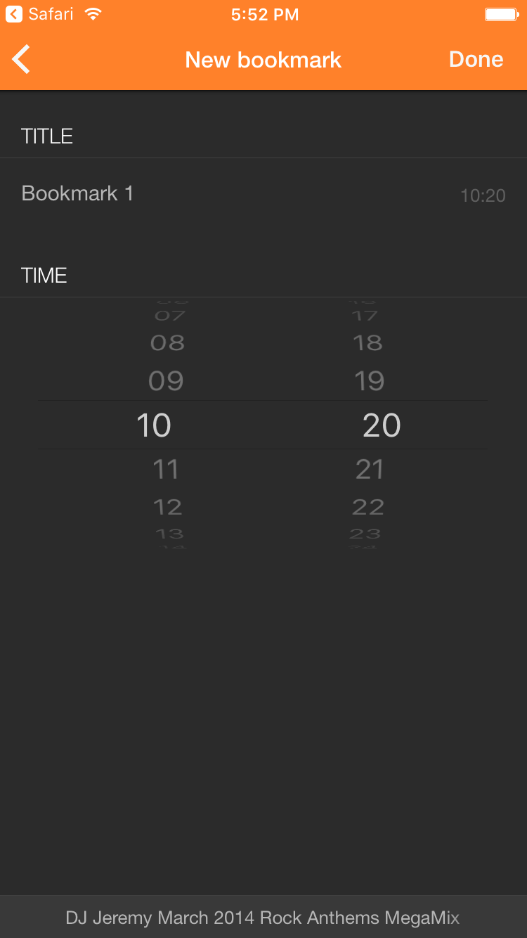 Soundy: new bookmark